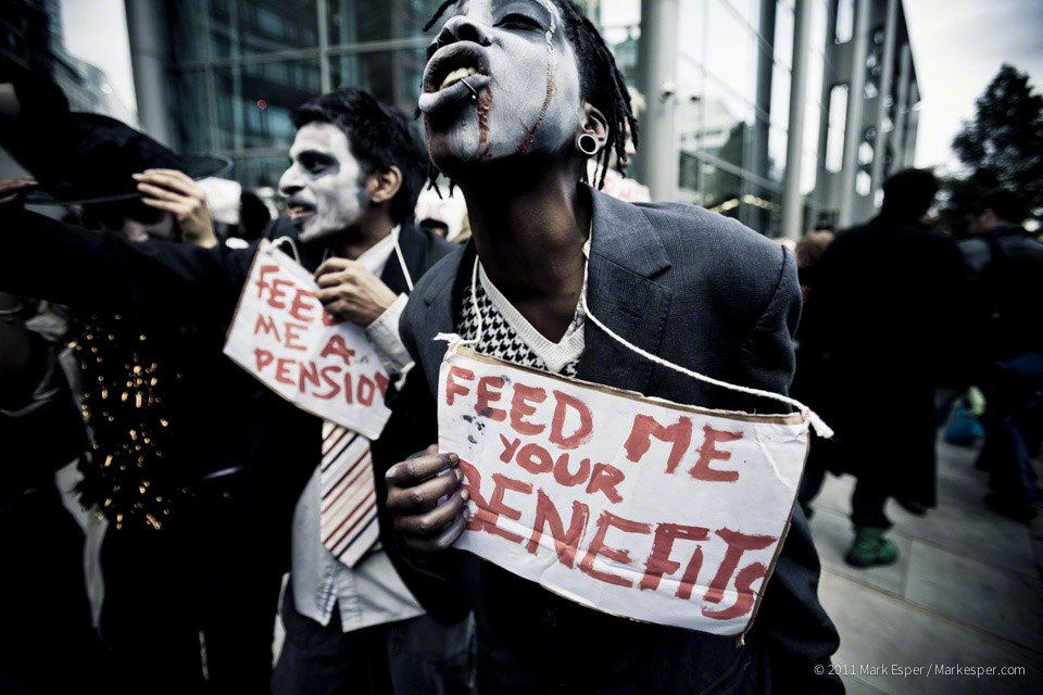 Photographs from Occupy London - MARK ESPER. PHOTOGRAPHER