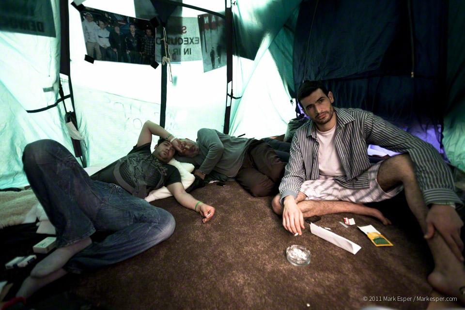 Photographs from Read My Lips. Iranian Hunger Strike - MARK ESPER.