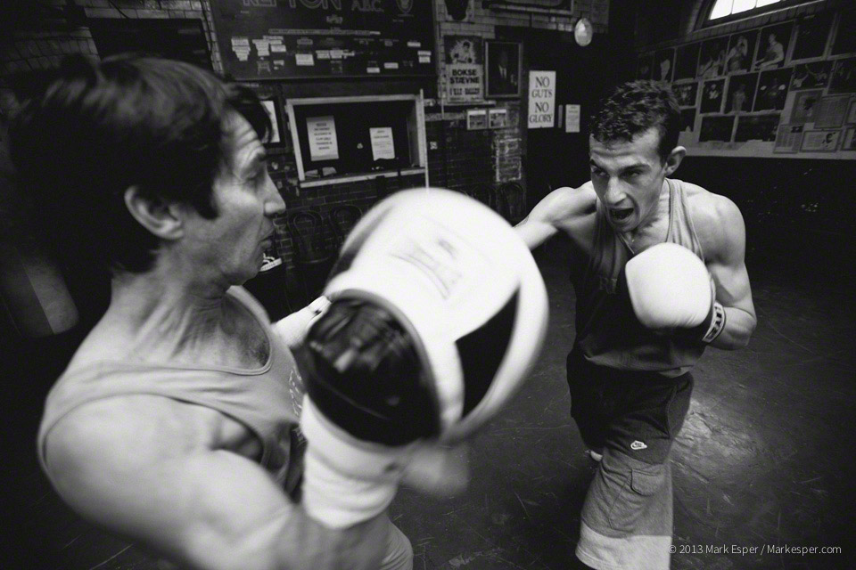 Repton Boys Boxing Club - Mark Esper. Photographer.